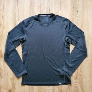 Patagonia Charcoal Long Sleeve Tee